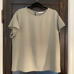 Olive Polagram Blouse